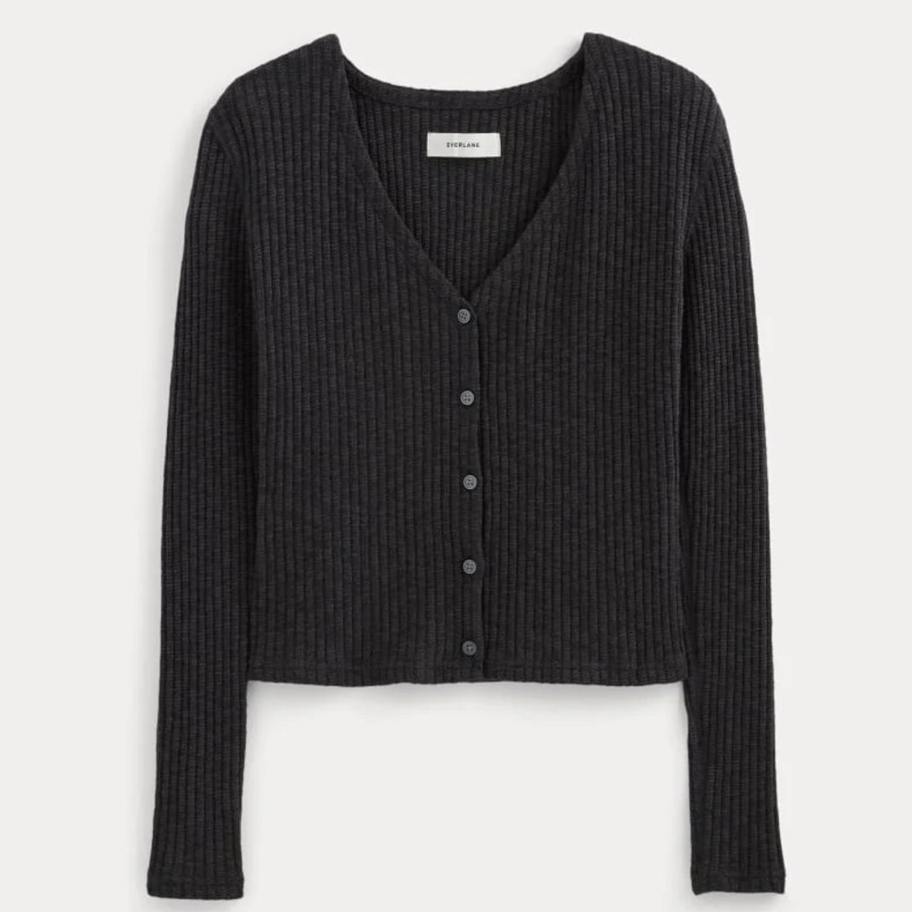 Everlane Cozy Rib Cardigan - Picture 8 of 10